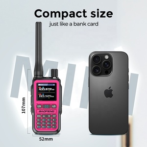 Radio HT Baofeng UV5R Mini 5W Portabel Dual PTT Multi Band Bluetooth Programmable untuk Camping dan Radio Amatir - Product Image 2