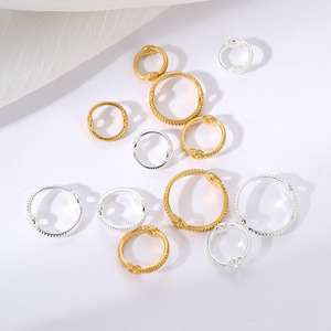 Cornici per <span class=keywords><strong>perline</strong></span> in argento Sterling adatte per perle tonde 6mm 7mm 8mm 9mm 10mm 11mm 12mm - Product Image 4