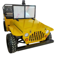 Mini Quads Willys à 3 Vitesses avec Marche Arrière 50-110cc Automatiques à Essence UTV pour Enfants Voitures à Essence de Chine pour Enfants