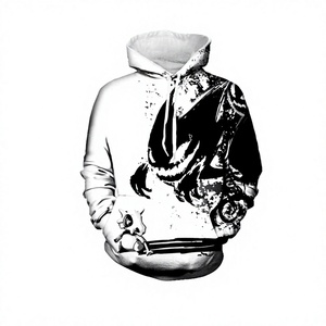 Sudadera con Capucha Personalizada 3D con Diseños Muy Populares, Sublimación Completa, Diseño a Cuadros Invernal, Cierre Frontal con Cremallera, 100% Poliéster, Felpa, Corte Holgado, Unisex, Corta - Product Image 4