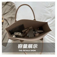 Vente en gros de sacs à provisions en feutre personnalisés, décontractés, de grande capacité, plusieurs couleurs, sac fourre-tout en feutre tendance pour femmes