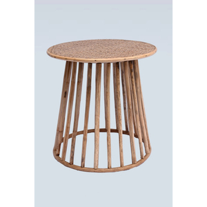 Mesa de centro redonda de madera de diseño elegante para apartamento, muebles para el hogar, en oferta a precio de mayorista. - Product Image 2