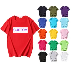 High quality Cotton Carton T Shirt Custom Logo Design Unisex Shirt Men Stylish