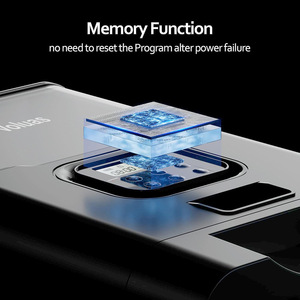 מזין חכם לחתולים עם הזנת מנות מתוזמנת, עיצוב מרובע אוטומטי, נירוסטה, קערות כפולות - Product Image 6