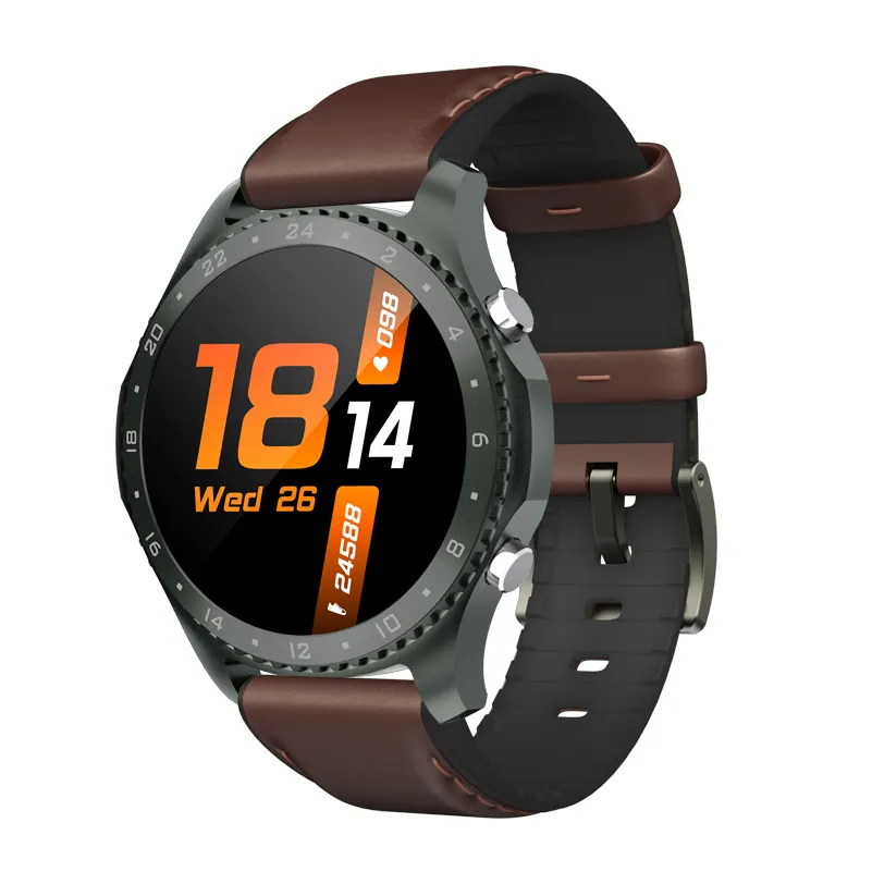 Android and IOS Smartwatch with blood pressure and heart rate monitor thermometer step counter fitness smart watch