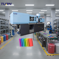 Mesin Cetak Injeksi Casing Ponsel ABS/PP Kustom Model Horizontal PLC Sekrup Otomatis Fitur Mesin Motor PET/EVA
