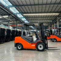 Chariot élévateur diesel Euro V de 2,5 tonnes CPCD25 certifié CE, moteur Isuzu, capacité de levage de 3m à 6m pour le marché européen