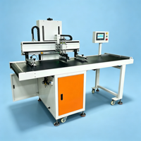 Nouvelle machine d'impression sérigraphique à plateau plat à grande vitesse Meichao avec convoyeur automatique pour l'impression de t-shirts, sacs de courses, cartes en papier et étiquettes
