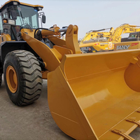 Front End Loader 5 Ton 3 Meter Kubik Bucket 4WD Wheel Loader Konstruksi Pertambangan Penanganan Material Penjualan Langsung Pabrik