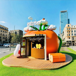 Camión de Comida Multifuncional Personalizado con Diseño en Forma de Tomate para Café, Helados, Hamburguesas, Perritos Calientes y Papas Fritas, 220V - Product Image 5