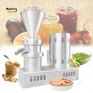 Thương mại của tôi tahini keo nhà máy mè xay hạnh nhân dán máy xay quá trình Nhà sản xuất hạt đậu phộng bơ làm cho máy - Product Image 1