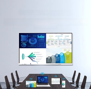 55-110 Inch Indoor Interactive Digital Whiteboard Smart <b>Board</b> 4K/1080p Resolution 16:9 Aspect Ratio Pen/Finger Touch for - Product Image 5