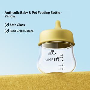 Biberon en silicone solide <span class=keywords><strong>pour</strong></span> chatons, chiens et chiots – Résistant aux morsures, anti-étouffement, anti-flatulence, tétine souple – Vente en gros <span class=keywords><strong>pour</strong></span> l'alimentation des animaux <span class=keywords><strong>de</strong></span> compagnie - Product Image 6