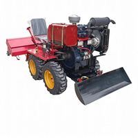 Tracteur agricole 40 CV 50 CV, mini-cultivateur à chenilles, motoculteur rotatif à vendre