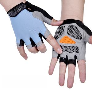 Wholesale Professional Half-Finger Fitness for Gym Summer Fishing Cycling Breathable Non-Slip Fingerless Design Women's Riding - Product Image 5