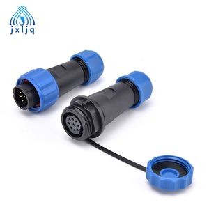 Connecteur étanche IP68 pour bande LED, fiches et prises LD/SD/13/16/20/28 mâle et femelle, prise <span class=keywords><strong>jack</strong></span> 2/<span class=keywords><strong>3</strong></span>/4/<span class=keywords><strong>5</strong></span>/6/7/9 broches - Product Image 3