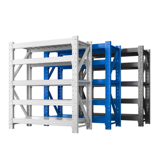 Premium Anti-rust <b>Light</b> Duty Angle Steel Shelving Unit Modular Boltless Design For Goods Organization In <b>Workshop</b> And Business P - Product Image 4