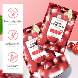 Mascarilla Facial SADOER de 25 ml Hidratante, Reparadora, Iluminadora y Refrescante con Naranja, Cereza, Café, Arándano, Cítricos y <span class=keywords><strong>Kiwi</strong></span> - Product Image 3