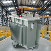 Transformateur triphasé immergé dans l'huile 2026 400Kva 630Kva 6KV 11KV 400V 415V 10kV 380V 110V 50Hz haute efficacité, fourni par l'usine