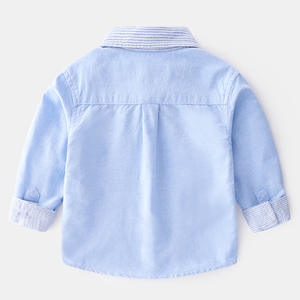 Camiseta de Manga Larga para Niños, Modelo Primavera, Boutique, Color de Moda, Algodón, con Flores Bordadas - Product Image 5