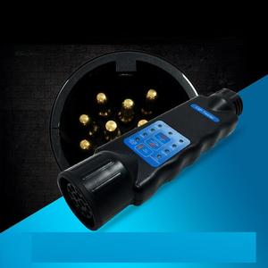 YH4006 Testeur de résistance 12V Détecteur de testeur de connecteur de prise de remorque à 13 broches - Product Image 2