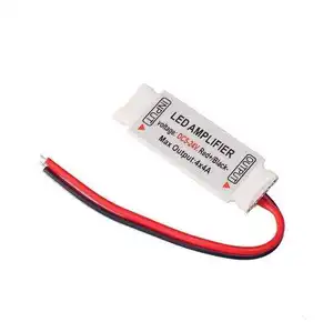 Fabricante preto vermelho fio mini dimmer inteligente DC5-24v 4 canais sinal led faixa de luz controlador rgbw amplificador