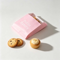 Sacs à biscuits en papier sulfurisé avec logo personnalisé, qualité alimentaire, petits emballages pour boulangerie, pochettes pour desserts, café à emporter