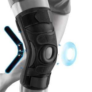 Neoprene Knee <b>Brace</b> With Support Strips Breathable Compression Protection For Unisex Sports And Daily Use - Product Image 1