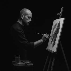 Pintura Acrílica Moderna en 3D, Arte Abstracto de Naturaleza Muerta, Arte en Lienzo Pintado a Mano, Decoración para el Hogar - Product Image 6