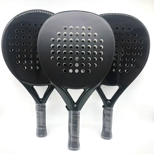 Carbon Fiber <span class=keywords><strong>Padel</strong></span> Racket 12K 3K Forma Híbrida Redonda con Goma EVA Media para Principiantes e Intermedios - Product Image 1