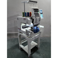 Máquina de Bordar Económica para Camisetas y Gorras, de Una Cabeza, Fabricada en China, Precio de Fábrica, Computarizada