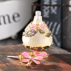 Bouteille de parfum en métal brevetée de 25ml Bouteille en verre libellule Design Essential 0il Bouteilles rechargeables Décoration intérieure 70022 - Product Image 2