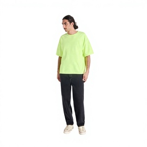 เสื้อยืดคอกลมแขนสั้นผ้าฝ้ายสำหรับผู้ชาย สีสันตามสั่ง หลายขนาด สไตล์ลำลอง ปกติและโอเวอร์ไซส์ - Product Image 6