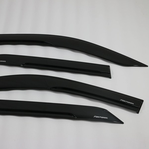 New Arrival Black <b>Net</b> Door <b>Window</b> Vent Visor Wind Deflector Car Garnish Decoration Sun Visors for toyota Fortuner 2020 - Product Image 5
