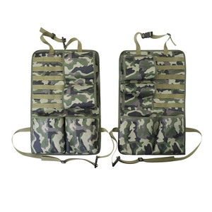 กระเป๋าจัดเก็บอเนกประสงค์ในรถยนต์แบบถอดได้ พร้อมช่องใส่ของ Molle สำหรับใส่ยา โทรศัพท์ และอุปกรณ์อื่นๆ สำหรับกิจกรรมกลางแจ้ง  กระเป๋าเก็บของแบบพกพา  วัสดุ Oxford  พร้อมฉนวนกันความร้อน - Product Image 5