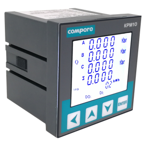 Meter Listrik Panel Digital Tiga Fasa Industri RS485 Modbus RTU Penganalisa Kualitas Daya Bersertifikasi CE Pencatat Data 0.5S - Product Image 1