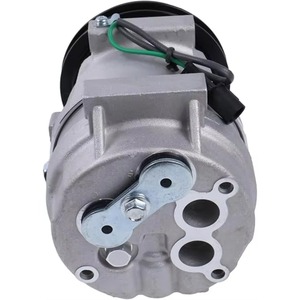 คอมเพรสเซอร์แอร์รถขุดรุ่น 11Q6-90040 11Q690040 11Q6-90041 สำหรับรถขุดตีนตะขาบรุ่น R300-9 ผลิตในจีน รับประกัน 1 ปี - Product Image 4