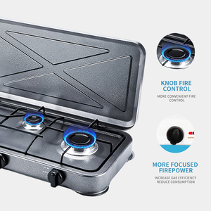 Produit tendance Appareils de cuisson <span class=keywords><strong>Cuisinière</strong></span> à gaz 3 brûleurs en fonte Type européen <span class=keywords><strong>Cuisinière</strong></span> à gaz - Product Image 3