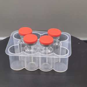 3ml, 10-pieceTransparent Plastic <b>Small</b> Bottle <b>Box</b>, Cillin Bottle <b>Storage</b> Travel Case, <b>Small</b> Bottle Rack Suitable for Medical Use - Product Image 2