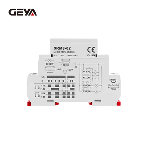GEYA GRM8-01 AC230ディンレール<span class=keywords><strong>24V</strong></span>インパルスリレー24vdcラッチリレー接点スイッチ - Product Image 4