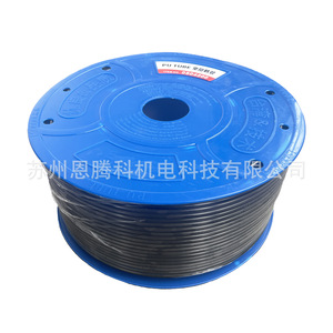 Tubo de PU de 6 mm, Carrete de Manguera Neumática, Manguera de Riego Flexible Negra para Jardín, Diámetro Exterior de 3/16 Pulgadas, Material de Poliuretano - Product Image 1