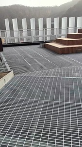 <span class=keywords><strong>Grille</strong></span> de couverture de canal de drainage antidérapante en acier galvanisé à chaud <span class=keywords><strong>pour</strong></span> passerelle photovoltaïque et matériaux de construction métalliques - Product Image 2