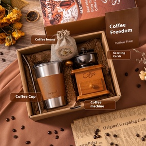 Cadeaux d'affaires promotionnels-Vieux moulin à café en grains coffret cadeau Portable Coffee <span class=keywords><strong>Miller</strong></span> Maker Mini moulin à café en acier inoxydable - Product Image 2
