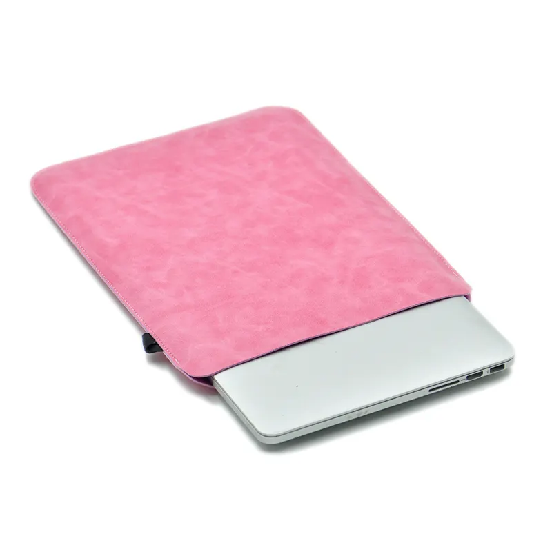 Mouse Pad Pouch NoteBook Case For Apple MacBook Air Pro 12 13.3 15.4 Cover Laptop Sleeve Leather Bag