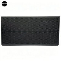 Subwoofer actif étanche TTS 56-A double 21 pouces 4 ohms pour événements audio professionnels en extérieur, concerts, tournées et locations sur scène en direct