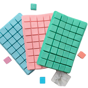 Nhà Máy Bán buôn 40-khoang Silicone Ice Cube khay hình chữ nhật shape-sinh thái thân thiện cao-bền Bánh sô cô la công cụ để nướng - Product Image 4