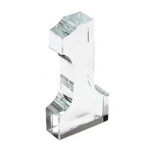 PESADERO DE PAPEL DE VIDRIO N.1 MM100X50X19 Elegante Porta Cartas - Product Image 2