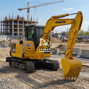 Excavadora Usada Komatsu pc58, 29.1kw de Potencia, Motor 4D88E-7, Mini Excavadora de 5.8 Toneladas, Certificación CE EPA, Alta Calidad, pc35 pc45 pc56 - Product Image 1