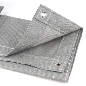 Hauteur 1m/2m gris soleil Shad Net 95% jardin Net <span class=keywords><strong>balcon</strong></span> écran de confidentialité Patio toit extérieur perforé épaissi Protection de la vie privée - Product Image 3