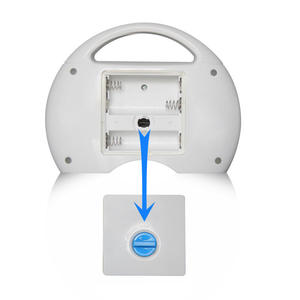 Custom White IPX4 Waterproof AM FM <b>Shower</b> <b>Radio</b> with Hanging Handle Battery Powered Splash-Proof Bathroom <b>Radio</b> - Product Image 2